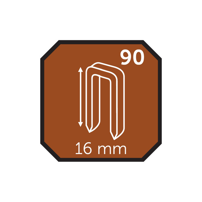 Häftklammer NO90 5,8 x 16 mm 5000-pack Probuilder